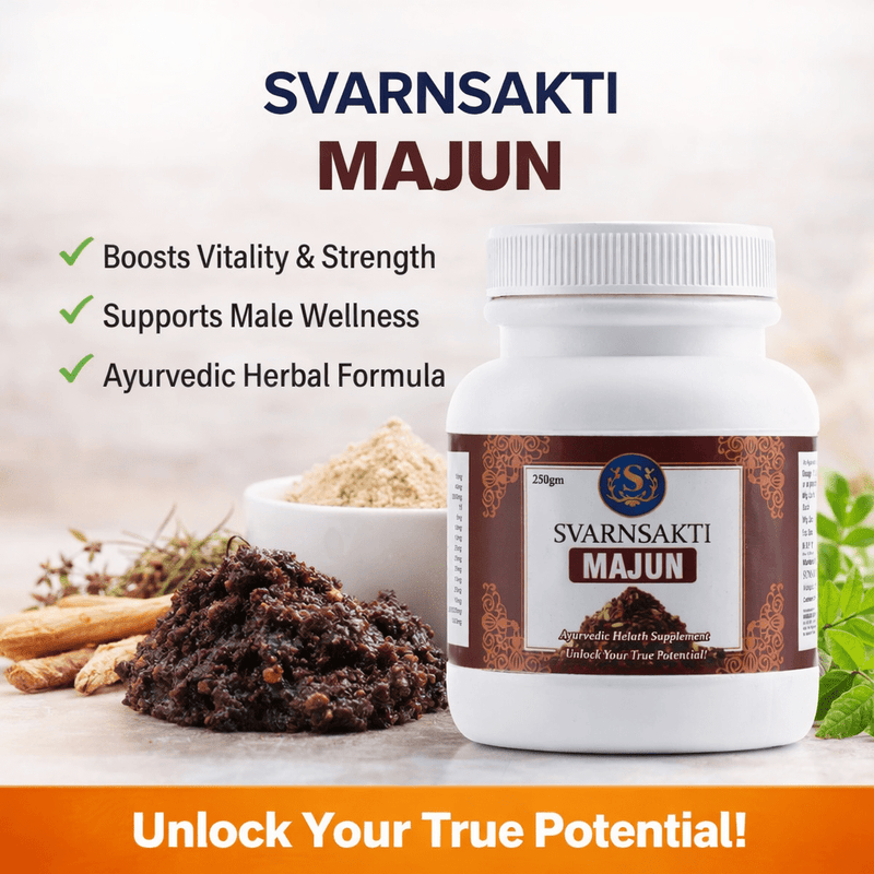 Ayurvedic Strength Booster: Natural Way to Improve Stamina & Performance - svarnsakti