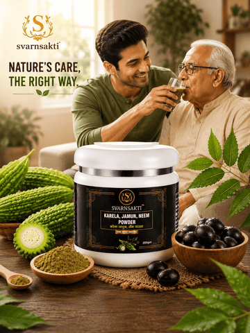 Karela Neem Jamun Powder for Sugar Care: Can Herbal Wellness Become Part of Your Daily Routine? - svarnsakti