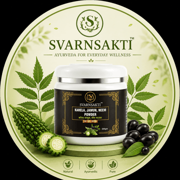 Svarnsakti Karela Neem Jamun Powder: A Herbal Wellness Choice for Modern Lifestyles - svarnsakti