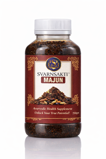 Svarnsakti Majun Ayurvedic Herbal Supplement | Natural Energy & Vitality Support | Premium Wellness Formula | 250gm