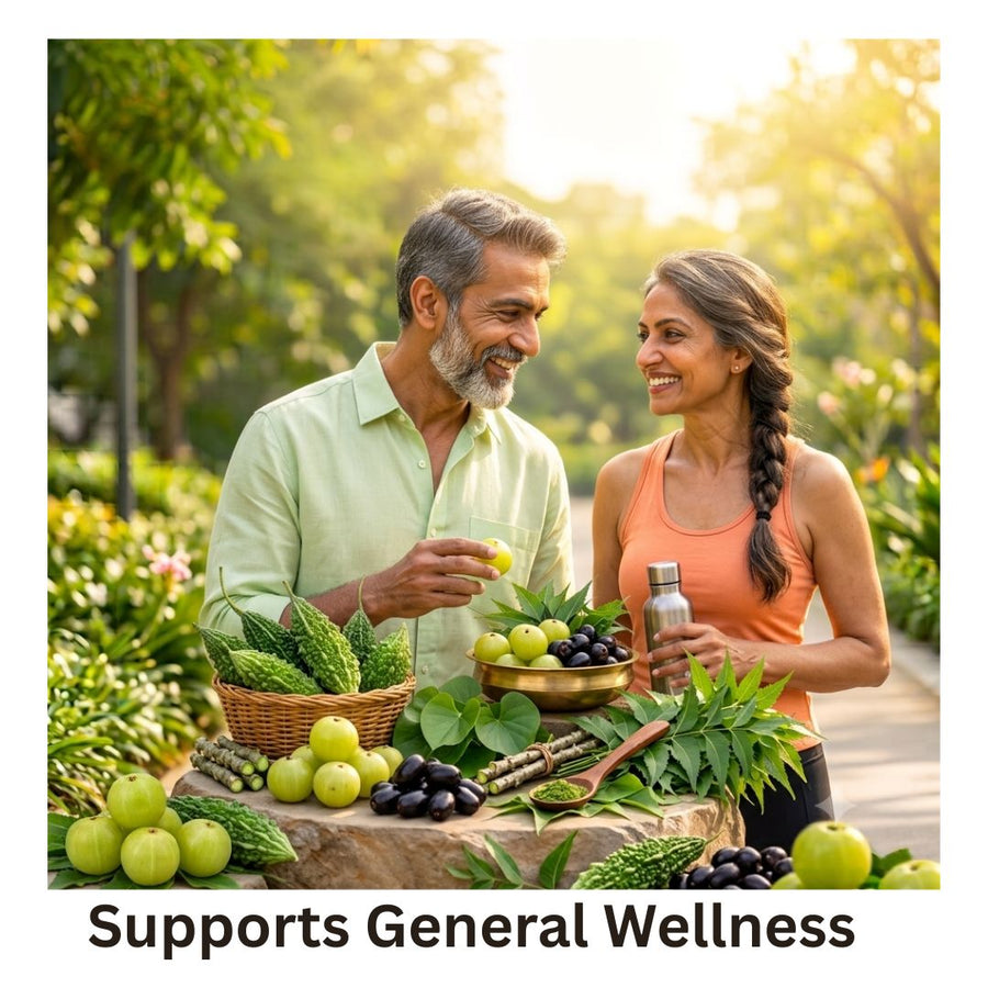 Ayurvedic herbs and natural ingredients