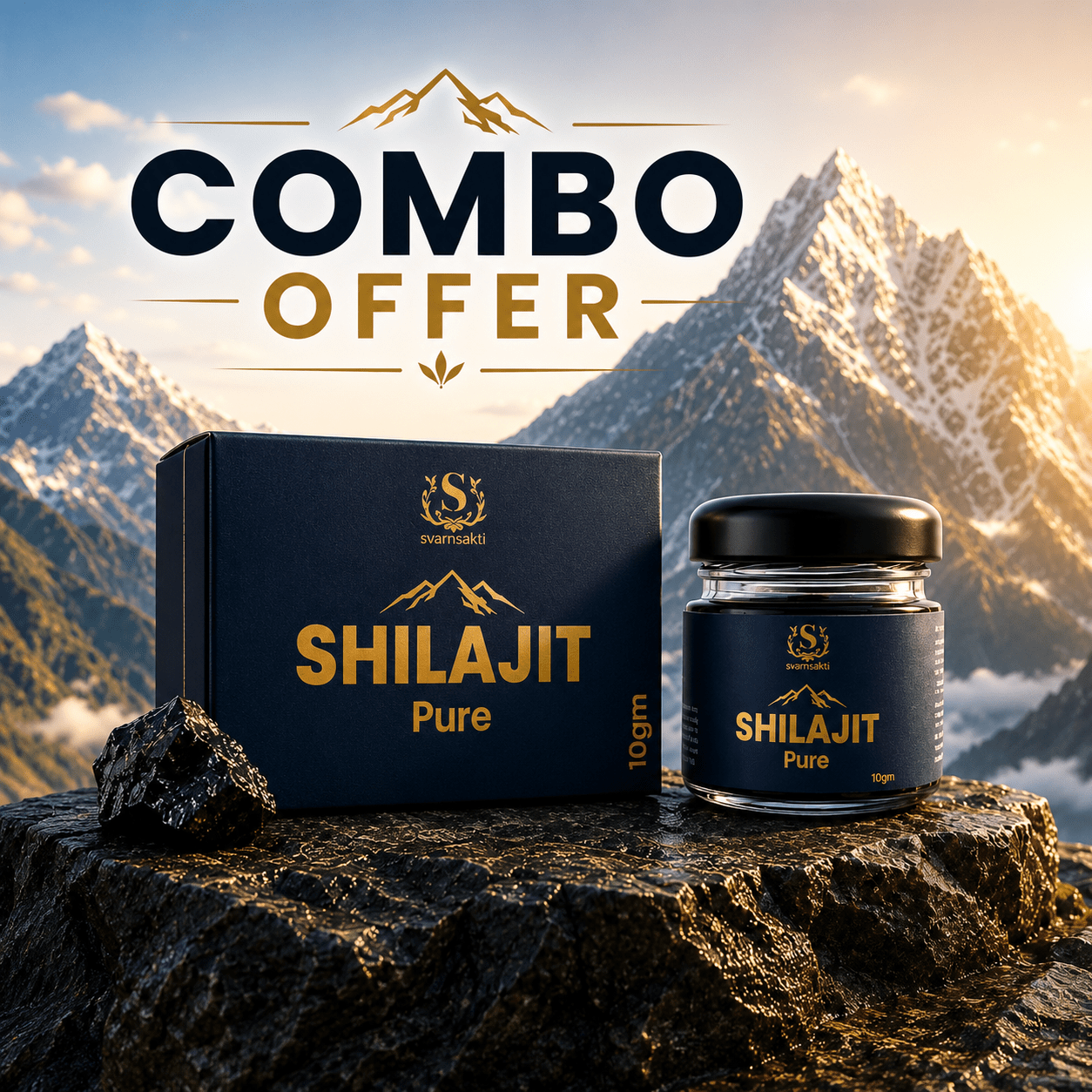 Best Shilajit Combo - svarnsakti