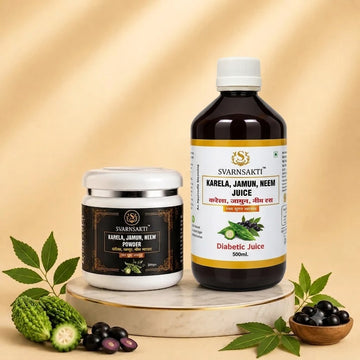 Karela Jamun Neem Combo Pack (Juice + Powder)