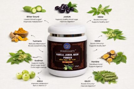 karela , jamun , neem powder